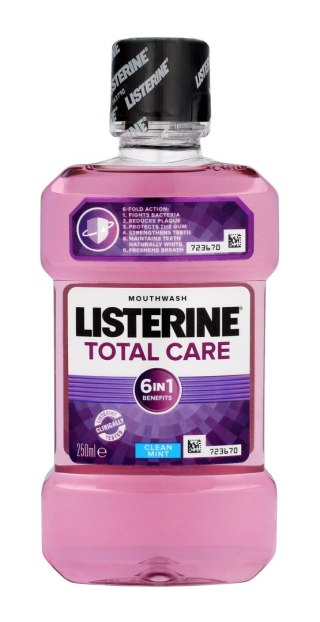 JOHNSON Listerine Total Care Płyn do płukania jamy ustnej 6w1 - Clean Mint 250ml