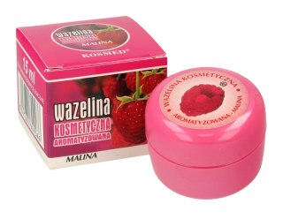 KOSMED Kosmed Wazelina kosmetyczna aromatyzowana - Malina 15ml
