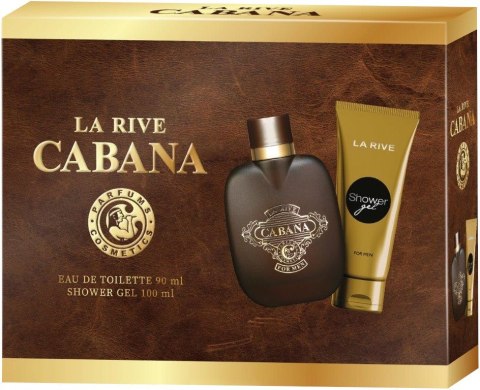 LA RIVE LA RIVE Zestaw prezentowy Cabana For Man (Woda toaletowa 90 ml + Żel pod prysznic 100 ml)
