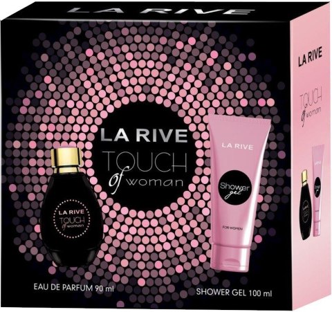 LA RIVE LA RIVE Zestaw prezentowy damski Touch of Woman (Woda perfumowana 90 ml + Żel pod prysznic 100 ml)