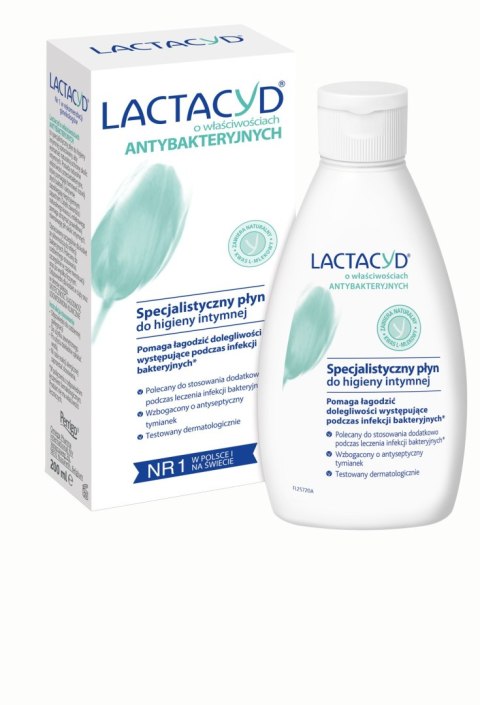 LACTACYD LACTACYD Specjalistyczny płyn do higieny intymnej - antybakteryjny 200 ml
