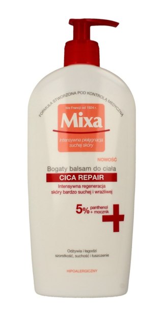 LOREAL Mixa Bogaty Balsam do ciała Cica Repair - skóra bardzo sucha i wrażliwa 400ml