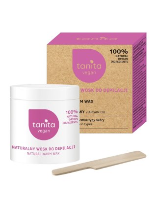 MIRACULUM TANITA Vegan Naturalny Wosk do depilacji z olejkiem arganowym 250ml