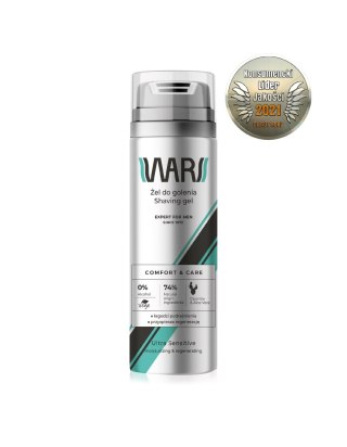MIRACULUM Wars Expert for Men Żel do golenia Comfort & Care - Aloe Vera&Opuntia 200ml