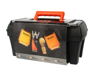 MIRACULUM Wars Zestaw prezentowy - Skrzynka Classic (woda po/gol 90ml+krem do gol.65g+woda kolońska 90ml+pędzel)