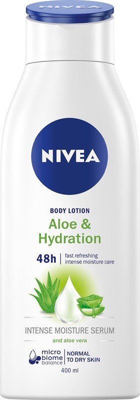 NIVEA NIVEA Body Balsam do ciała intensywnie nawilżający Aloe & Hydration 400 ml