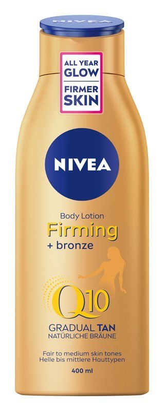 NIVEA NIVEA Body Ujędrniający balsam do ciała z efektem brązującym Q10 400 ml