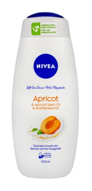 NIVEA NIVEA Care Shower Pielęgnujący żel pod prysznic Apricot & Apricot Seed Oil - edycja limitowana - 500 ml