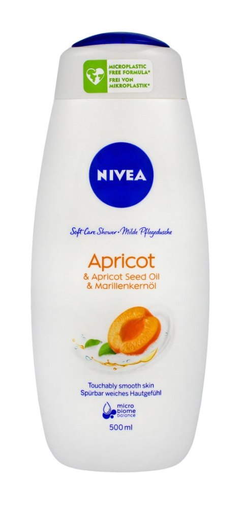 NIVEA NIVEA Care Shower Pielęgnujący żel pod prysznic Apricot & Apricot Seed Oil - edycja limitowana - 500 ml