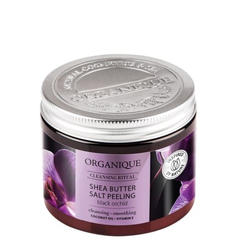 ORGANIQUE ORGANIQUE Black Orchid Peeling solny z masłem shea 200g