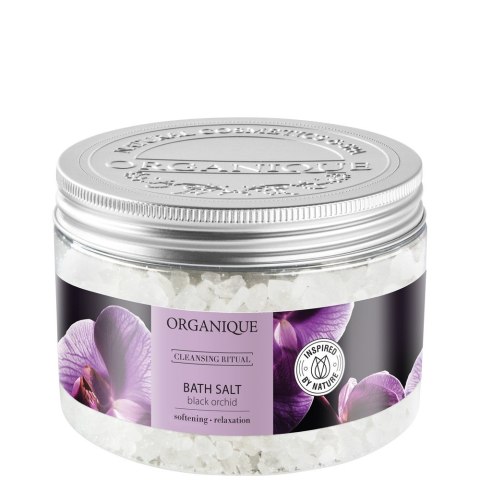 ORGANIQUE ORGANIQUE Black Orchid Relaksująca sól do kąpieli 600g