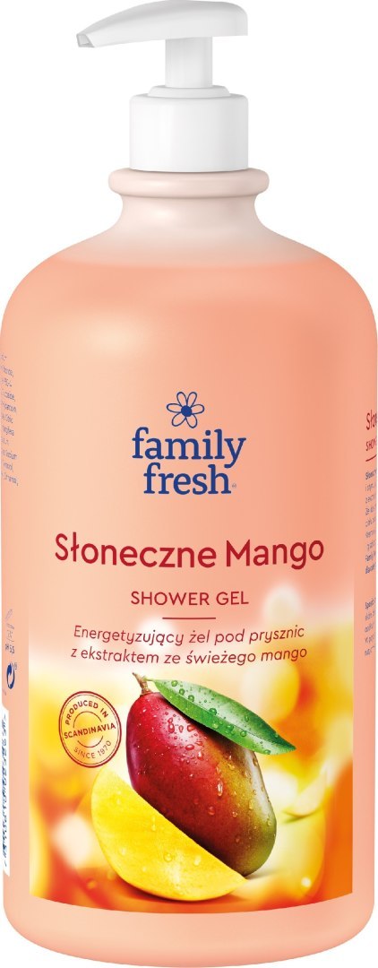 ORKLA Soraya Family Fresh Żel pod prysznic energetyzujący Słoneczne Mango 1000ml