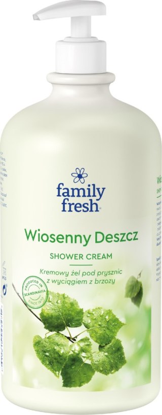 ORKLA Soraya Family Fresh Żel pod prysznic kremowy Wiosenny Deszcz 1000ml