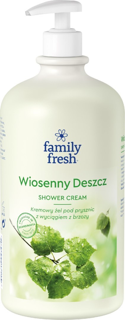 ORKLA Soraya Family Fresh Żel pod prysznic kremowy Wiosenny Deszcz 1000ml