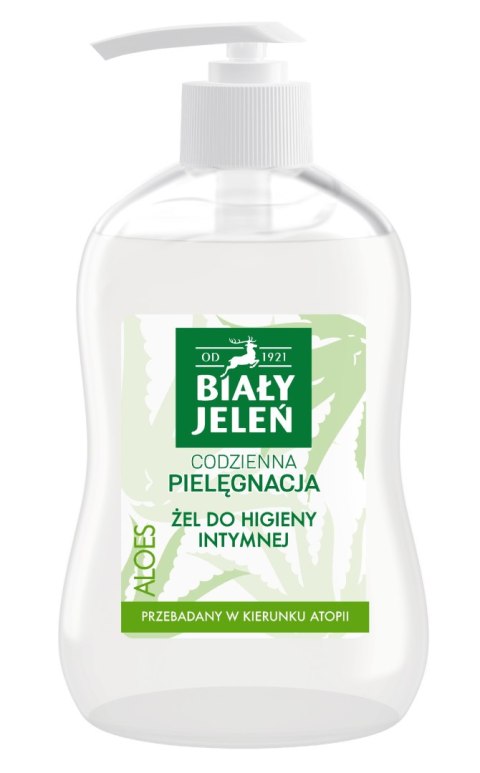 POLLENA Biały Jeleń Codzienna Pielęgnacja Żel do higieny intymnej - Aloes 500 ml