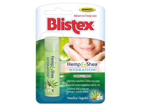 RADA Blistex Lip Infusions Balsam do ust nawilżająco łagodzący Hemp & Shea Hydration 1szt