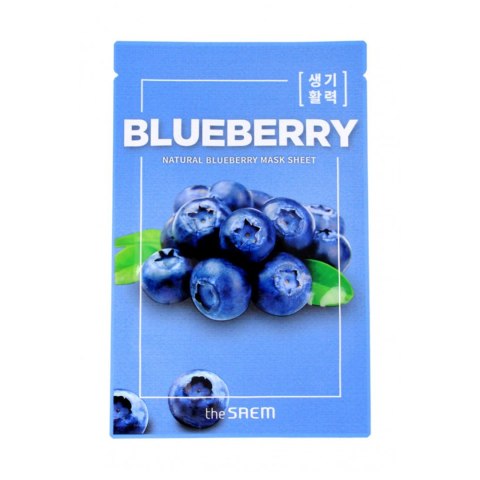 SAEM THE SAEM Natural Mask Sheet Maska na tkaninie Blueberry
