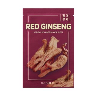 SAEM THE SAEM Natural Mask Sheet Maska na tkaninie Red Ginseng