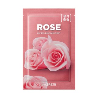 SAEM THE SAEM Natural Mask Sheet Maska na tkaninie Rose