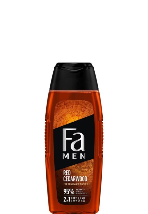 SCHWARZKOPF Fa Men Red Cedarwood Żel pod prysznic 2w1 dla mężczyzn 400ml