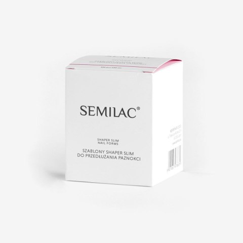 SEMILAC SEMILAC Hardi Shaper Szablony do przedłużania paznokci Slim 1 op. - 100 szt.