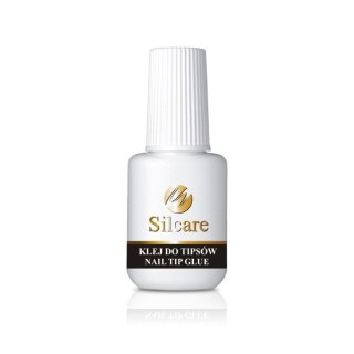 SILCARE Silcare Klej do tipsów z pędzelkiem Clear 7g