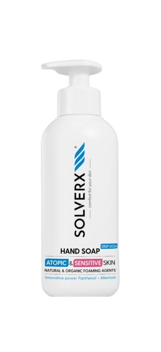 SOLVERX SOLVERX Atopic & Sensitive Skin Mydło do rąk w płynie Deep Ocean do skóry wrażliwej 250ml