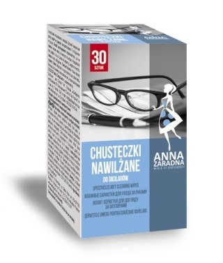 STELLA ANNA ZARADNA Chusteczki nawilżane do okularów 1op.- 30 saszetek