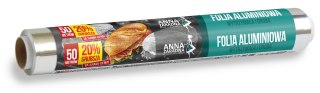 STELLA ANNA ZARADNA Folia aluminiowa 20% grubsza 50m rolka - 1 szt.