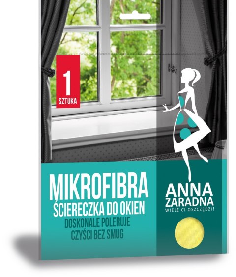 STELLA ANNA ZARADNA Mikrofibra ściereczka do okien - 1 szt.