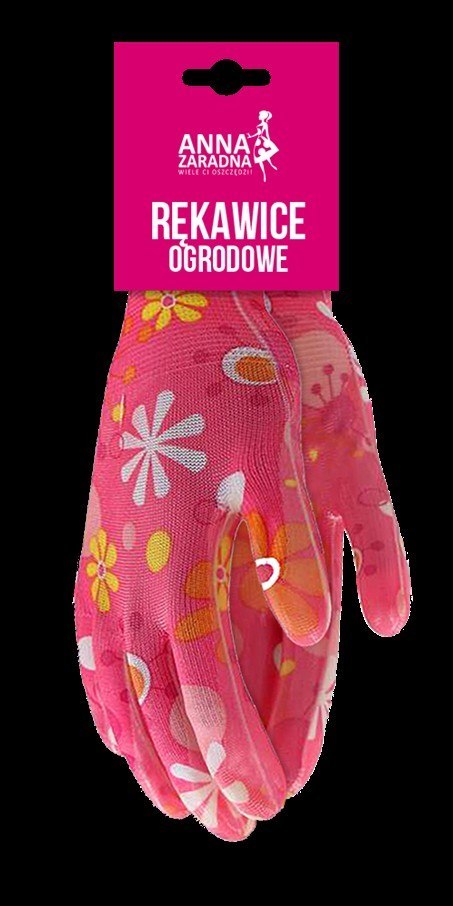 STELLA ANNA ZARADNA Rękawice ogrodowe uniwersalne - mix wzorów 1 para