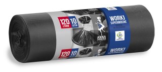 STELLA ANNA ZARADNA Worki na śmieci supermocne 120L 1op.-10szt