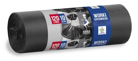 STELLA ANNA ZARADNA Worki na śmieci supermocne 120L 1op.-10szt
