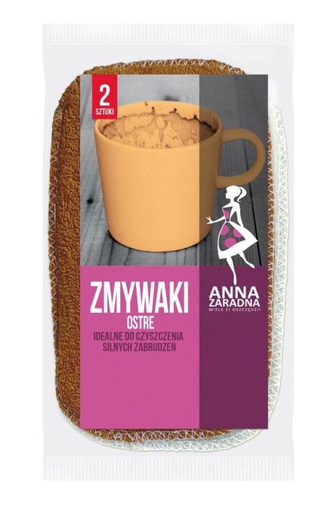 STELLA ANNA ZARADNA Zmywaki ostre - do silnych zabrudzeń 1op.-2szt