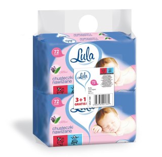 STELLA LULA Chusteczki nawilżane z Alantoiną 72szt 3+1 gratis