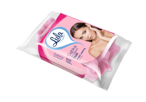 STELLA LULA Gąbka do kąpieli DUO masaż i peeling