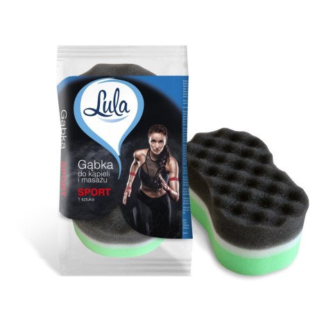 STELLA LULA Gąbka do kąpieli i masażu Sport - mix kolorów 1szt