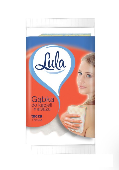 STELLA LULA Gąbka do kąpieli i masażu TĘCZA