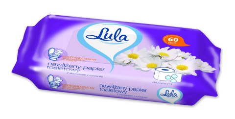 STELLA LULA Nawilżany papier toaletowy z ekstraktem z rumianku 1op.-60szt