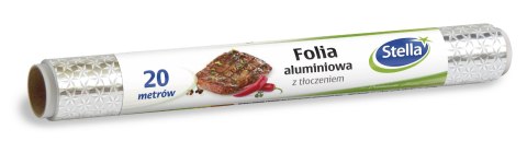 STELLA STELLA Folia aluminiowa z tłoczeniem 20m 1szt.