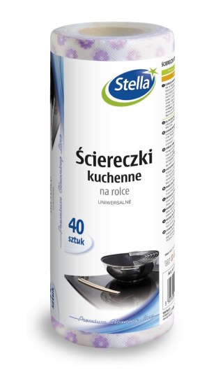 STELLA STELLA Ściereczki kuchenne na rolce - uniwersalne 1op.-40szt