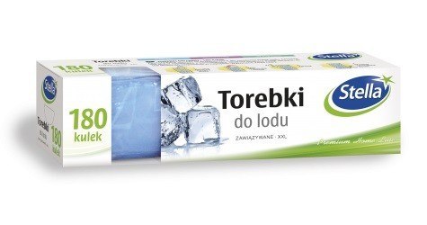 STELLA STELLA Torebki do lodu zawiązywane 180 kulek XXL box