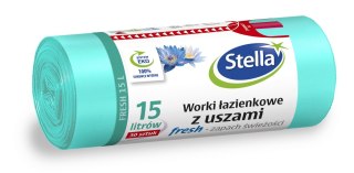STELLA STELLA Worki łazienkowe z uszami FRESH - o świeżym zapachu 15L 1op.-30szt.