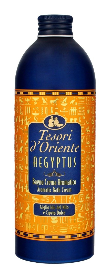 TESORI TESORI D`ORIENTE Kremowy Płyn do kąpieli Aegyptus - Cipero Dolce 500ml