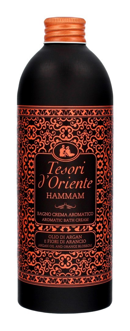 TESORI TESORI D`ORIENTE Kremowy Płyn do kąpieli Hammam - Olio Di Argan 500ml