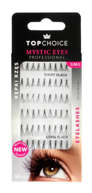 TOP CHOICE Top Choice Kępki Rzęs Mystic Eyes - mix (39423) 1op.