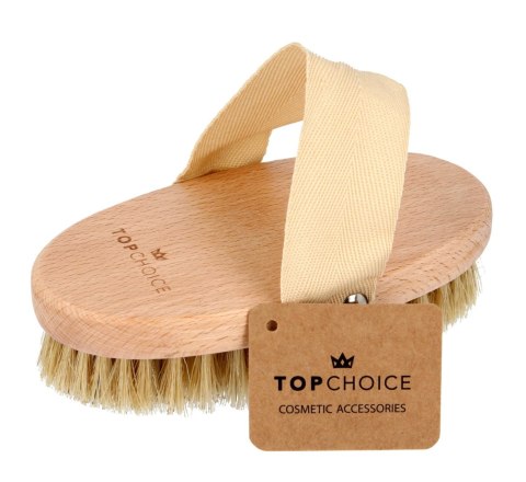 TOP CHOICE Top Choice Szczotka do masażu ciała na sucho (30680) 1szt