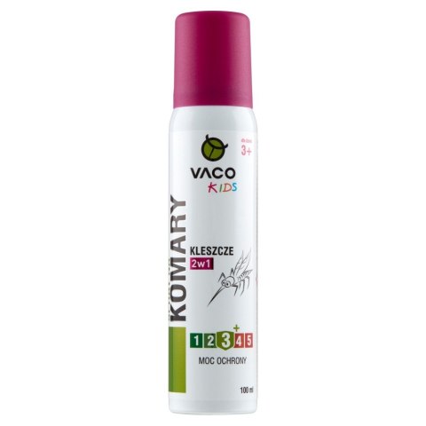 VACO VACO KIDS Spray na komary i kleszcze 2w1 100ml