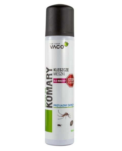 VACO VACO Spray na komary,kleszcze i meszki dla rodziny 100ml