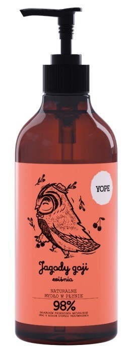 YOPE YOPE Mydło w płynie JAGODY GOJI i WIŚNIA 500ml